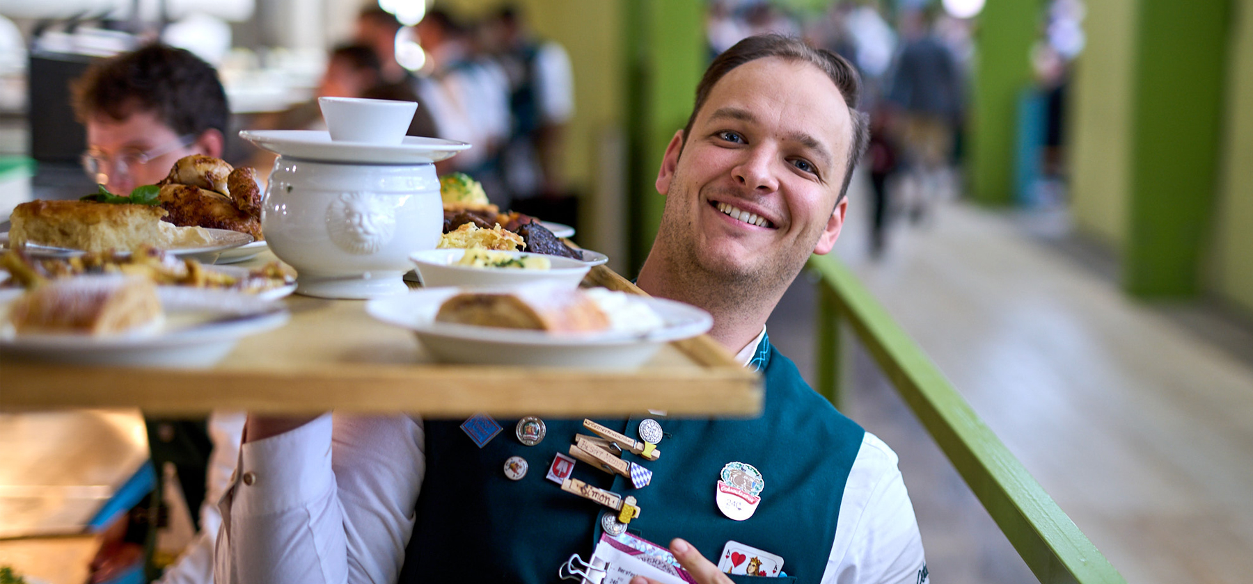 Ochsenbraterei auf dem Oktoberfest Kuechenpass