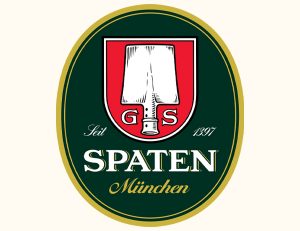 Spaten Logo Ochsenbraterei auf dem Oktoberfest
