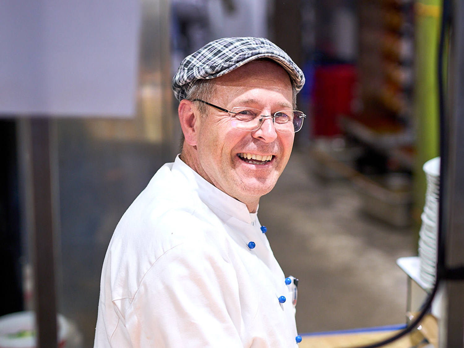 Ochsenbraterei auf dem Oktoberfest Küchenchef